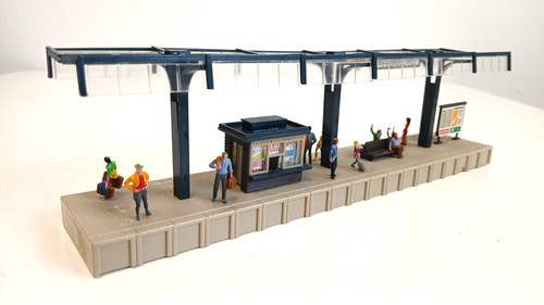 Vollmer bahnsteig dach - bahnsteig, kiosk