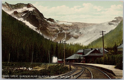 Glacier railway station - railway,